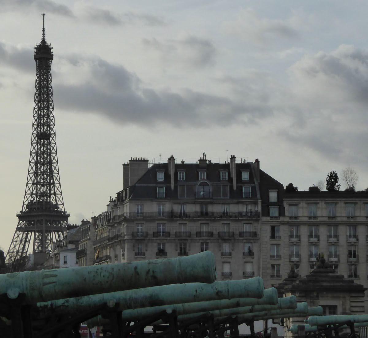 Eifel-Turm aus dem Marsfeld. Foto A.A.Bispo